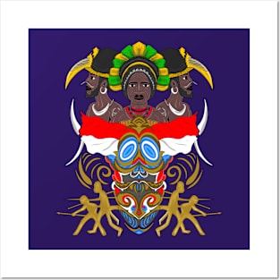 Papua Culture Posters and Art